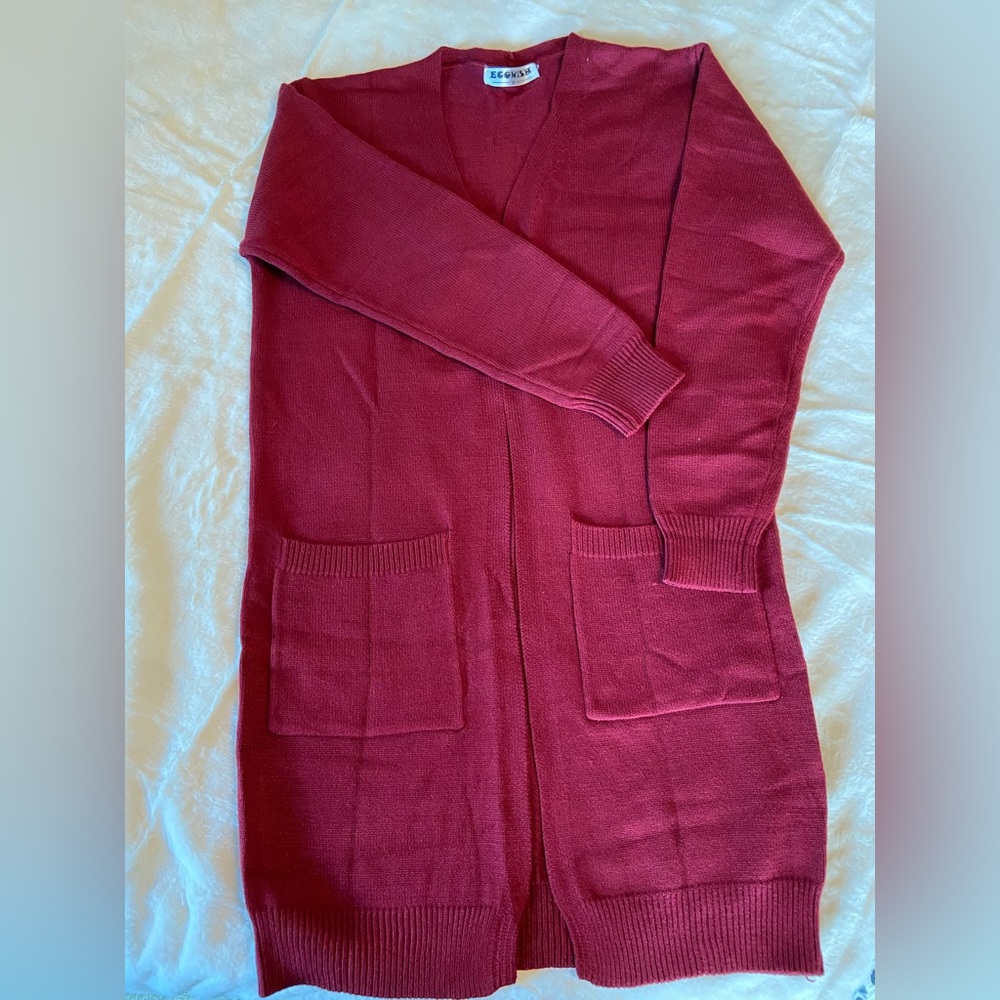 ECOWISH Long Cardigan - NWOT!